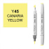 Маркер "Touch Brush" 045 желтая канарейка Y45